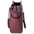 Michael Kors Jet Set Travel Large Chain Shoulder Tote Oxblood Multi MK Michael Kors Handbags
